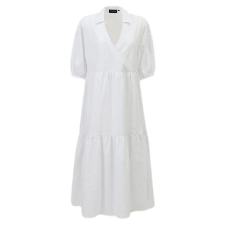 Adina Dress White-1