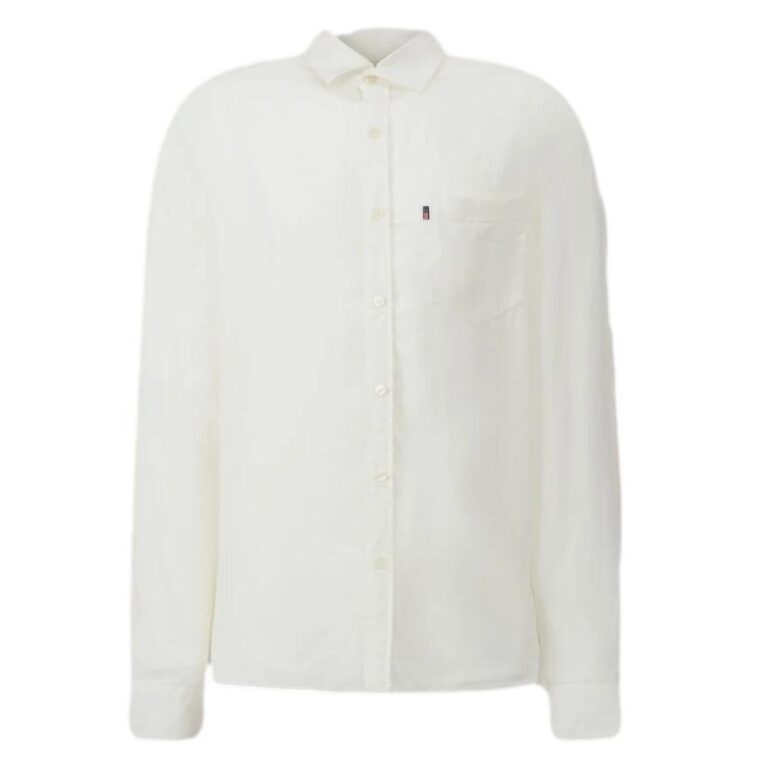 Ryan Linen Shirt White-1