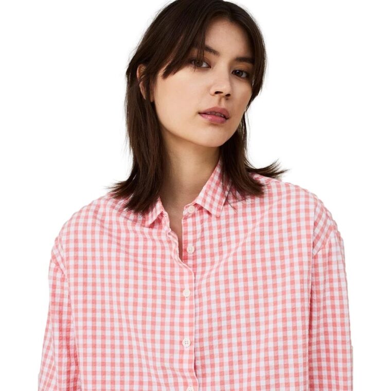 Edith-Seersucker-Shirt-Pink/White-Check-2