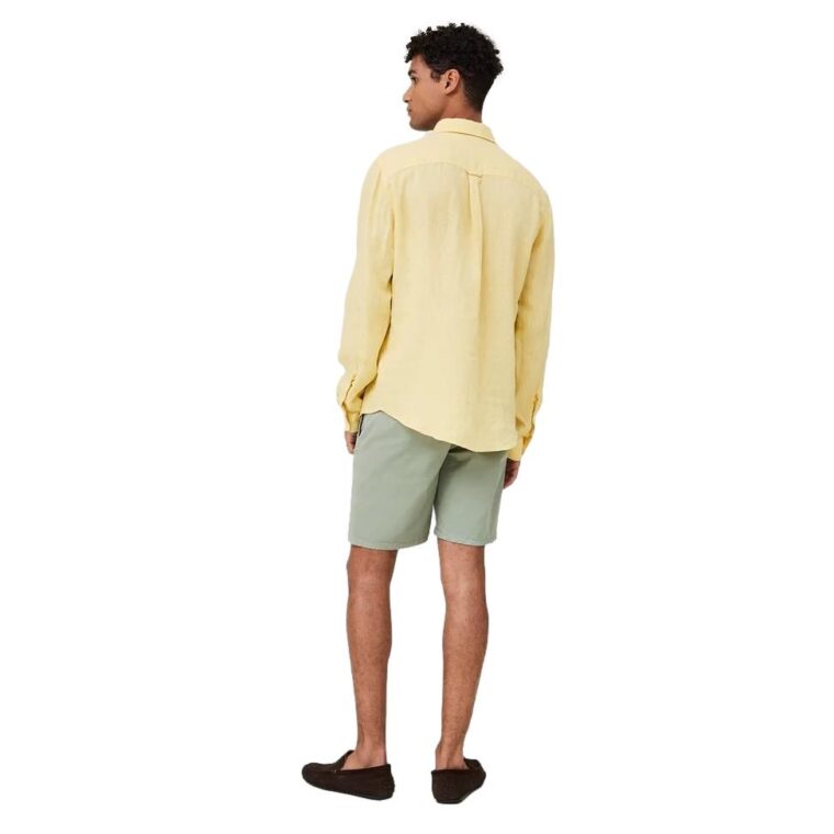 Ryan Linen Shirt Yellow-4