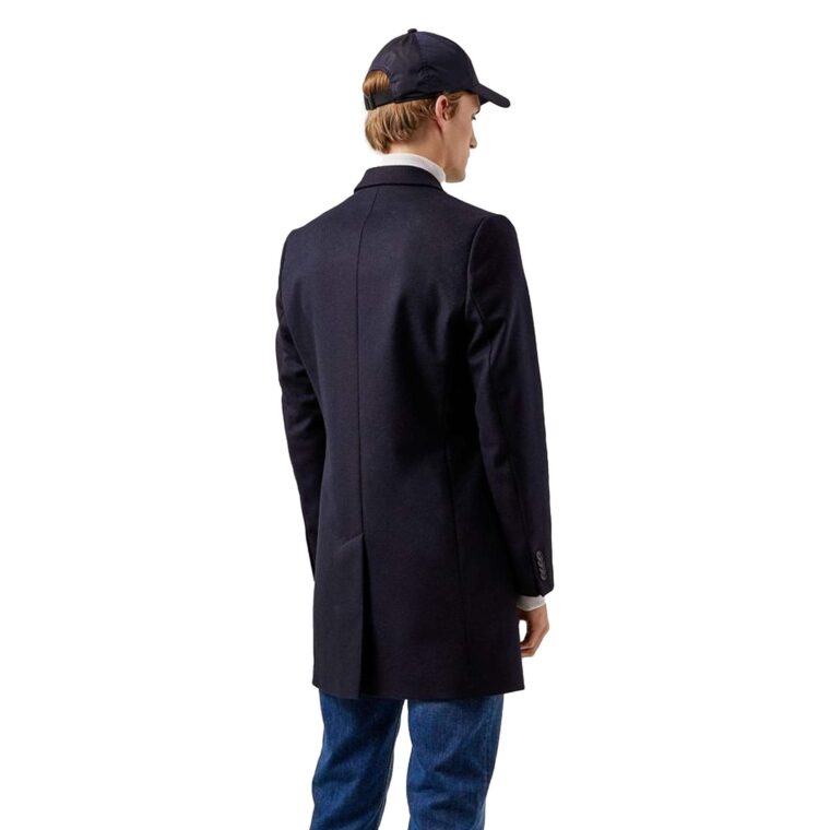Wolger Compact Coat Navy-3