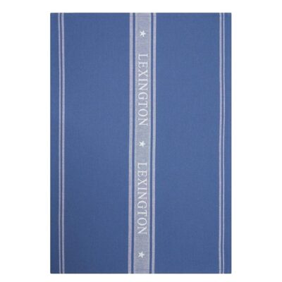 Star Kitchen Towel Blue/White-1