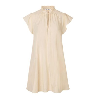 Karookh Short Dress angora-1