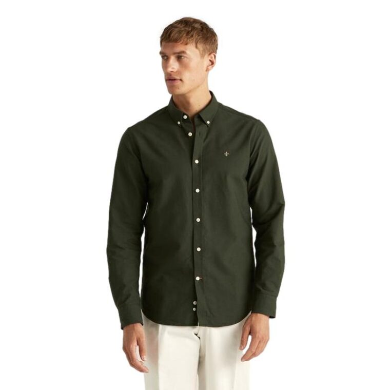 Douglas Shirt Olive-1