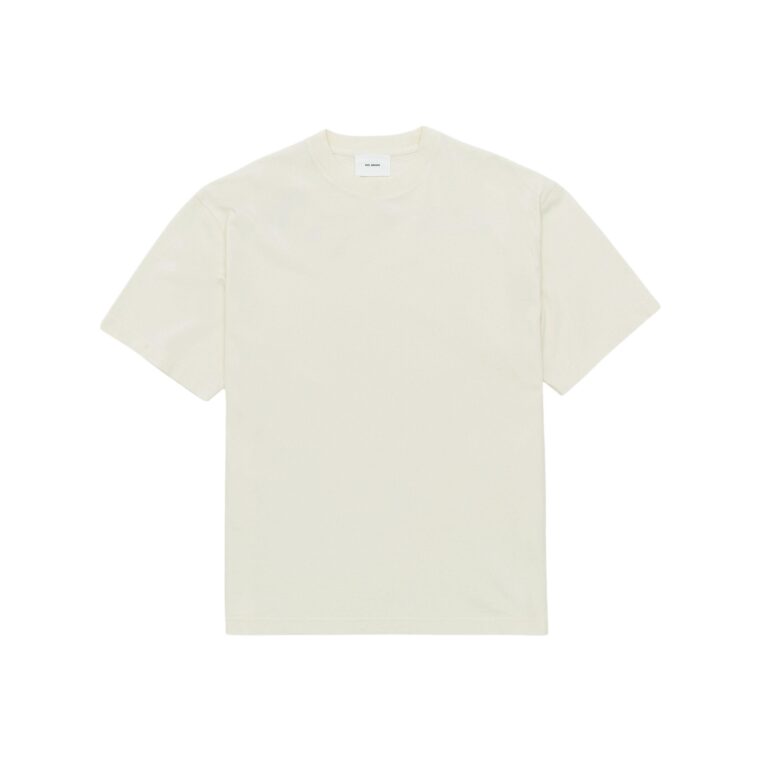 Axel-Arigato-Lock-Stitch-T-Shirt-Pale-Yellow-1