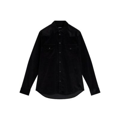 Tarp Cord Shirt Black-1