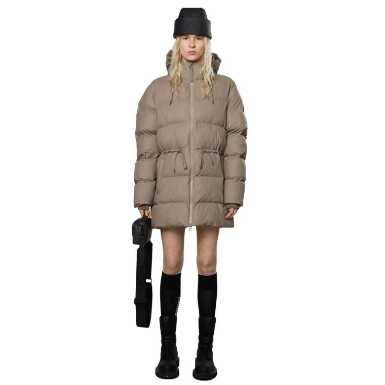 Puffer W Jacket Taupe-2
