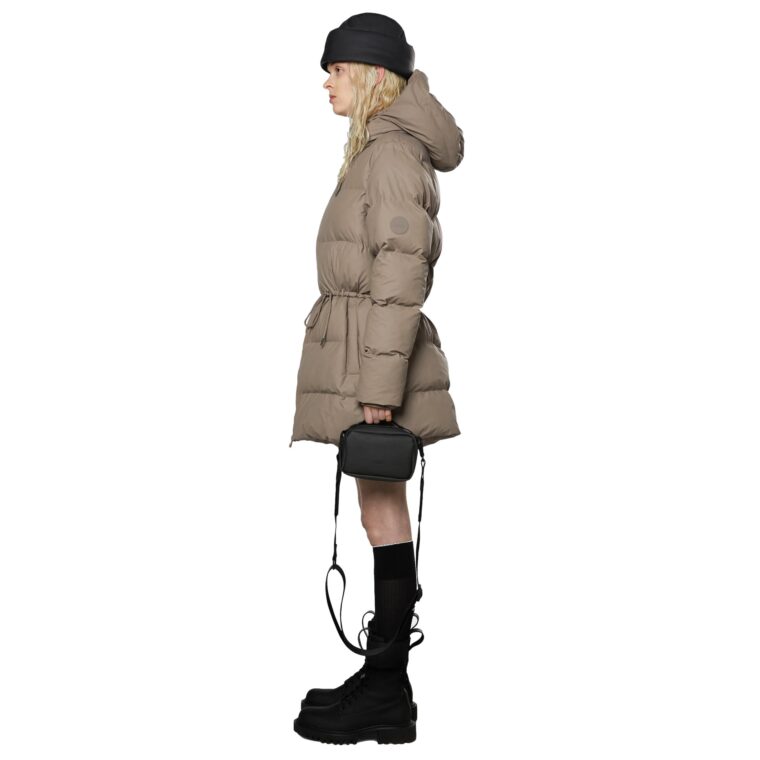 Puffer W Jacket Taupe-3
