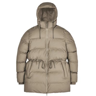 Puffer W Jacket Taupe-1