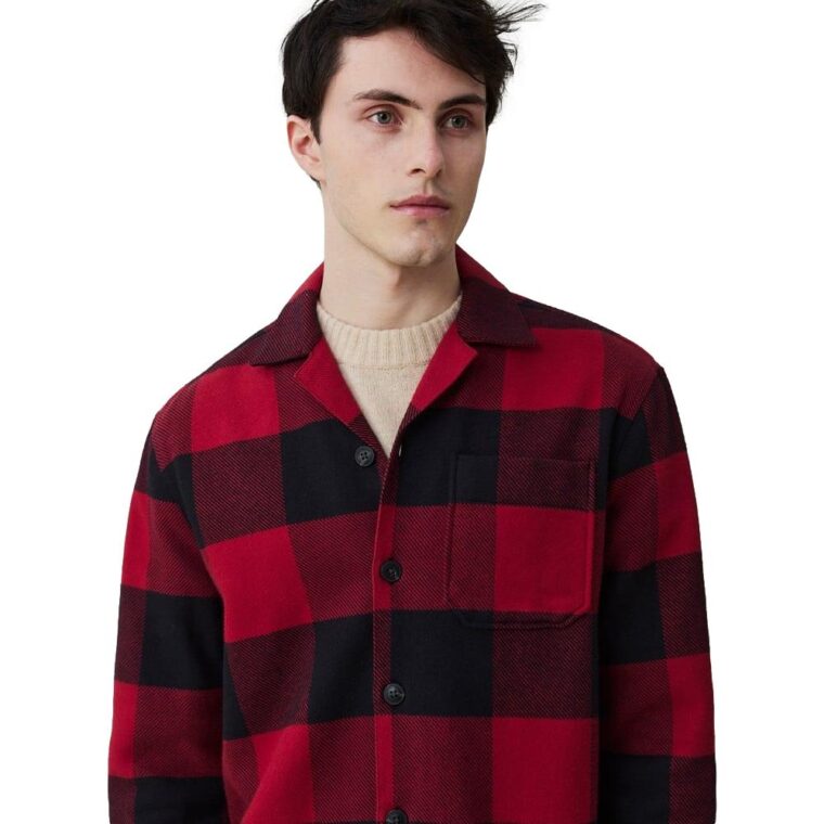 Cole Overshirt Red/ Black Check-4