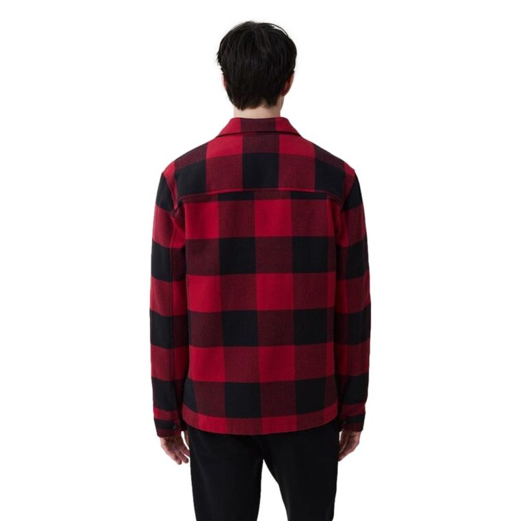 Cole Overshirt Red/ Black Check-3