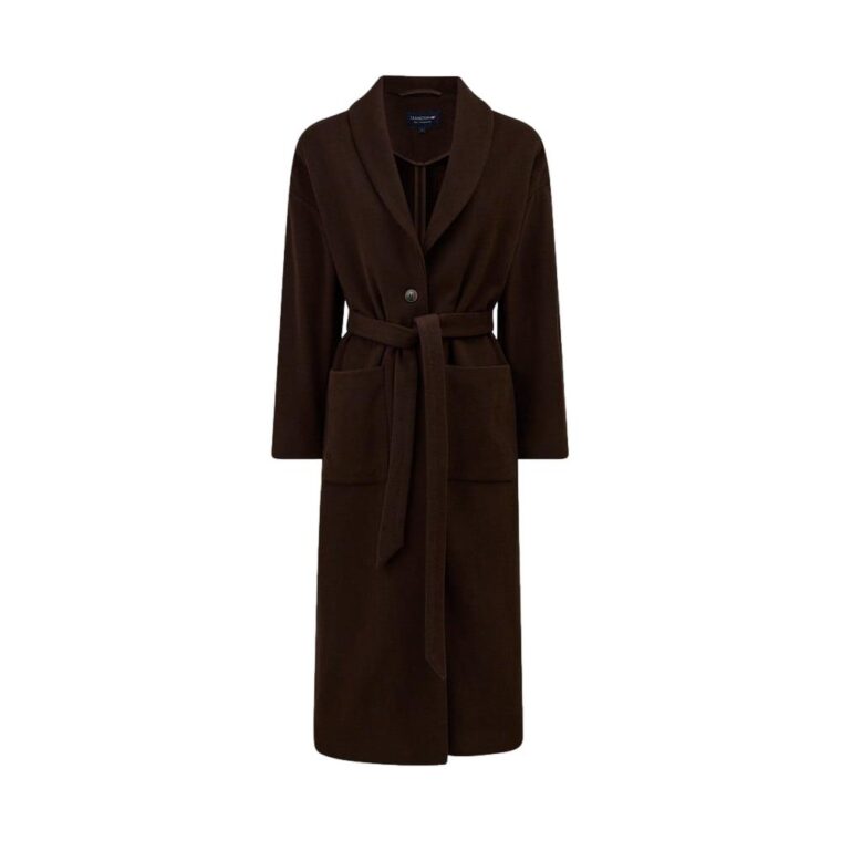 Nathalie Coat Brown-1
