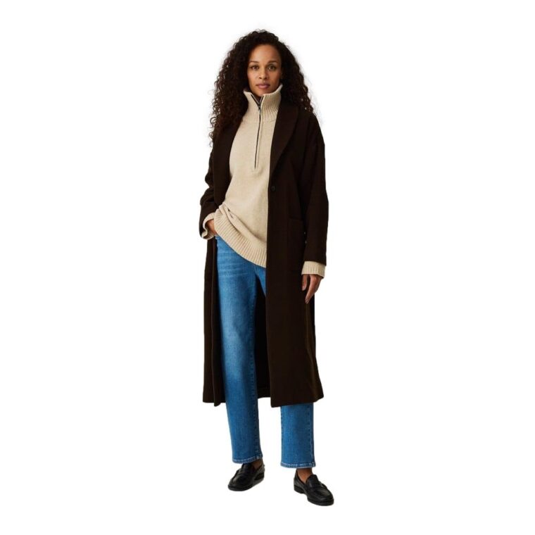 Nathalie Coat Brown-2