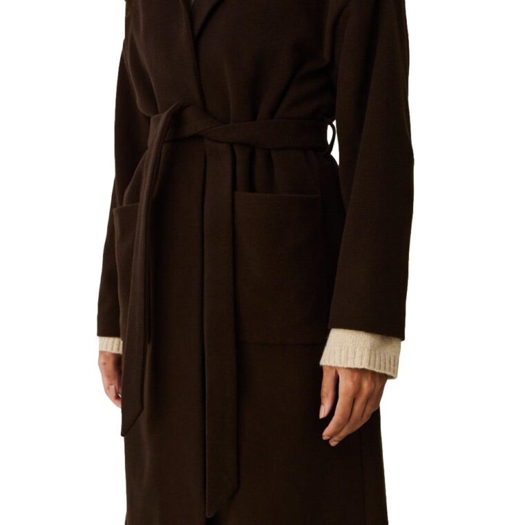 Nathalie Coat Brown-5