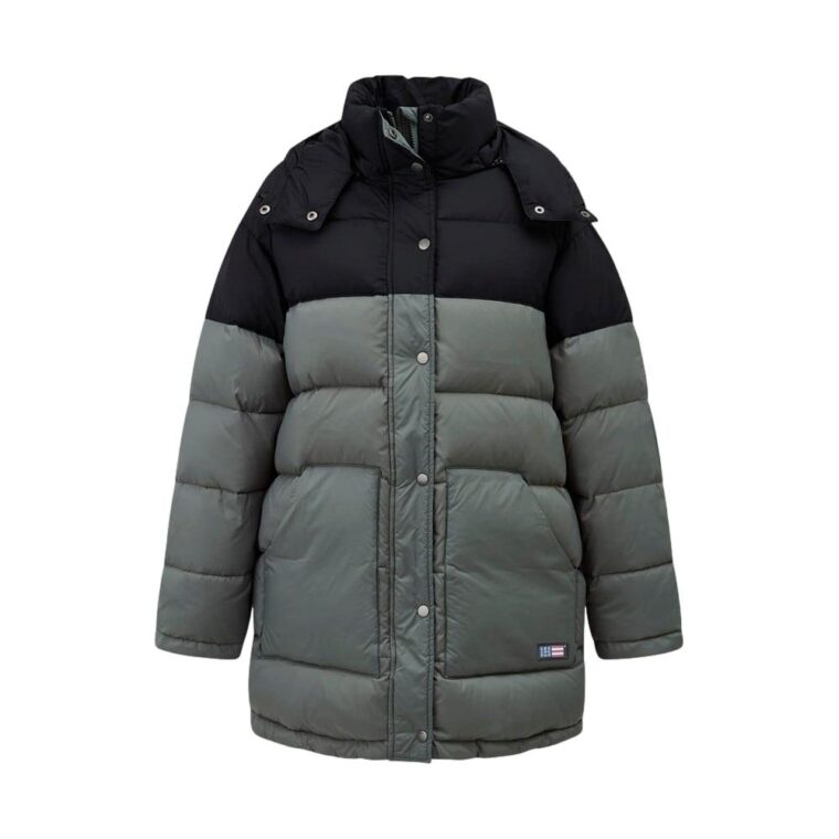 Alba Down Parka Black/ Blue-1