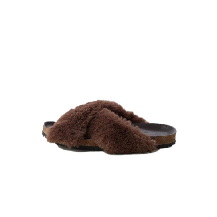 Camilla Slippers Dark Brown-1