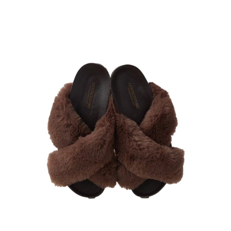 Camilla Slippers Dark Brown-2