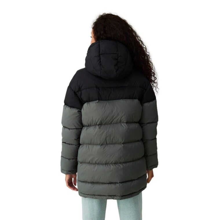 Alba Down Parka Black/ Blue-3