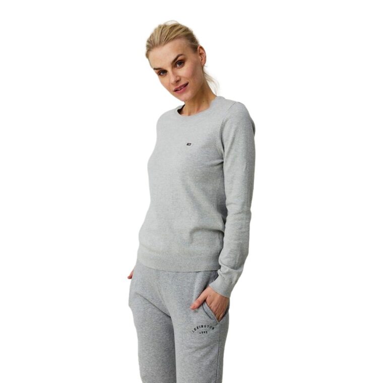 Marline Sweater Light Grey Melange-2