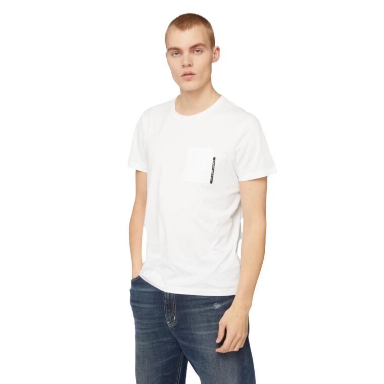 T-Shirt Pocket White-2